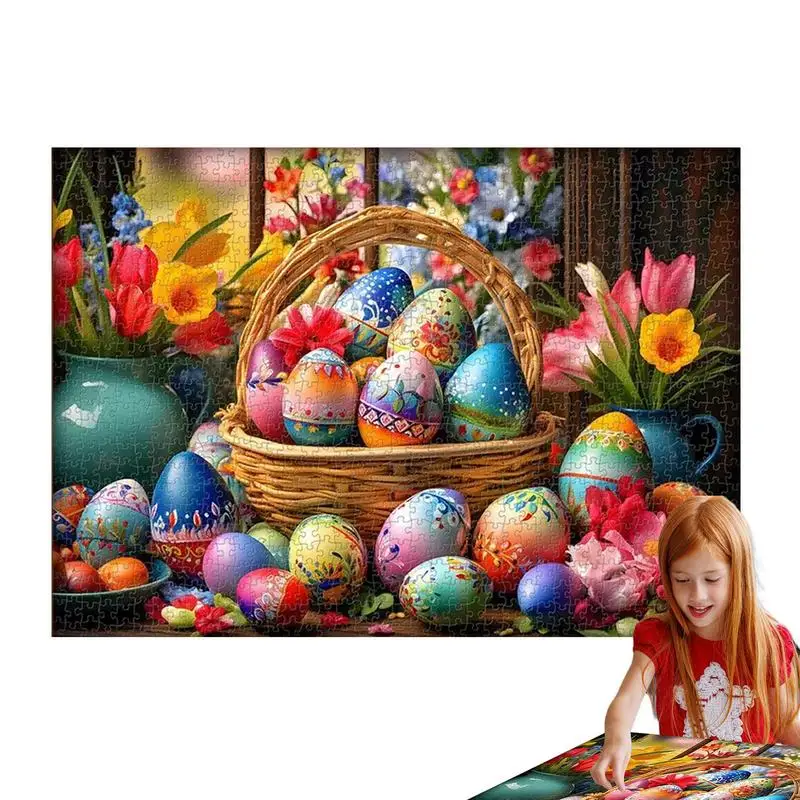 

Пазлы пасхальные для взрослых, 1000 шт.