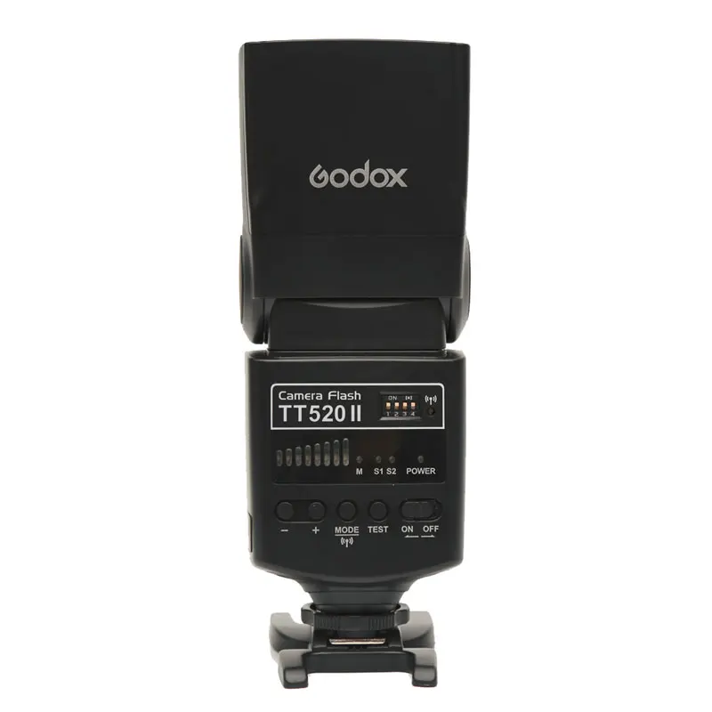 TT560II TT520II 카메라 플래시 내장형 433MHz 무선 신호 DSLR 카메라 플래시용