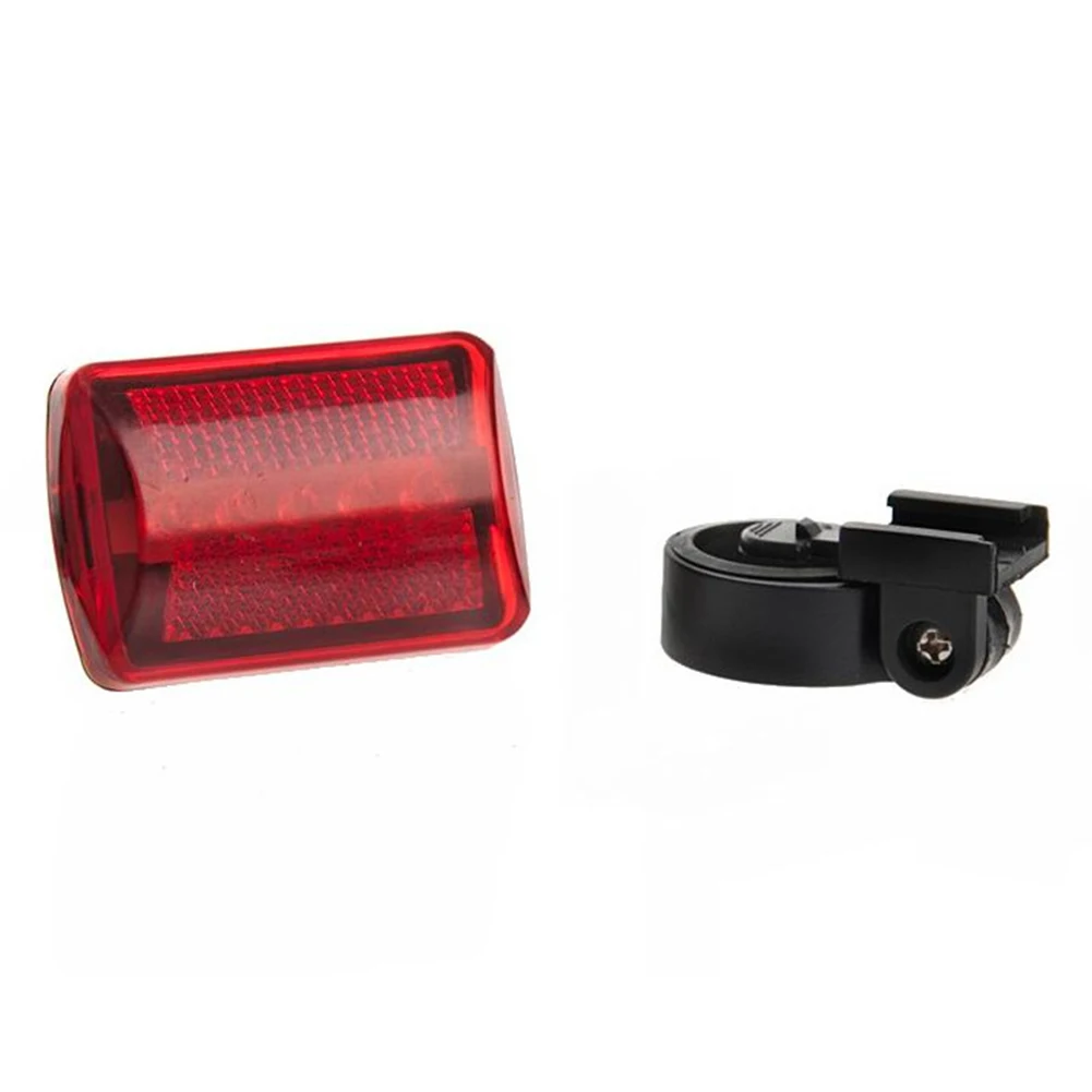 

1pc Bicycle Tail Light Red Bike Rear Tail Light Waterproof 5-LED Safety Flashing Mount AA Battery Powered Bicycle Accessories