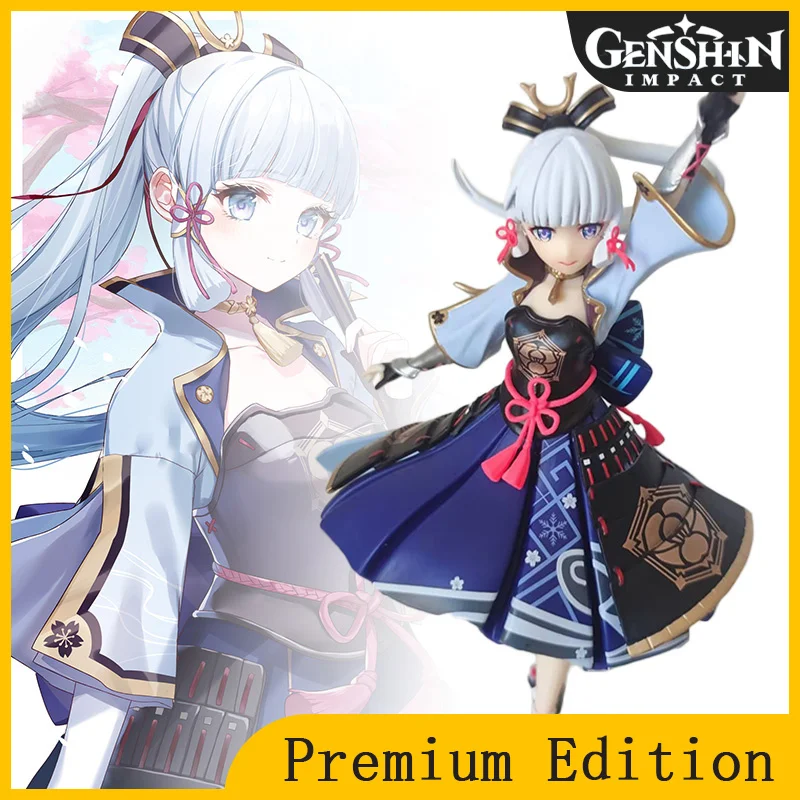 

23cm Genshin Impact Kamisato Ayaka Game Anime Figure Lady Egret Princess Doll PVC Action Figurine Statue Collectible Model Toys