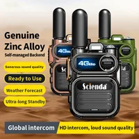 G388 Global Walkie Talkie 4G Portable Mini Alloy Body Type-C Fast Charge Loud Clear Sound Quality Two-way Radio with Flashlight 1