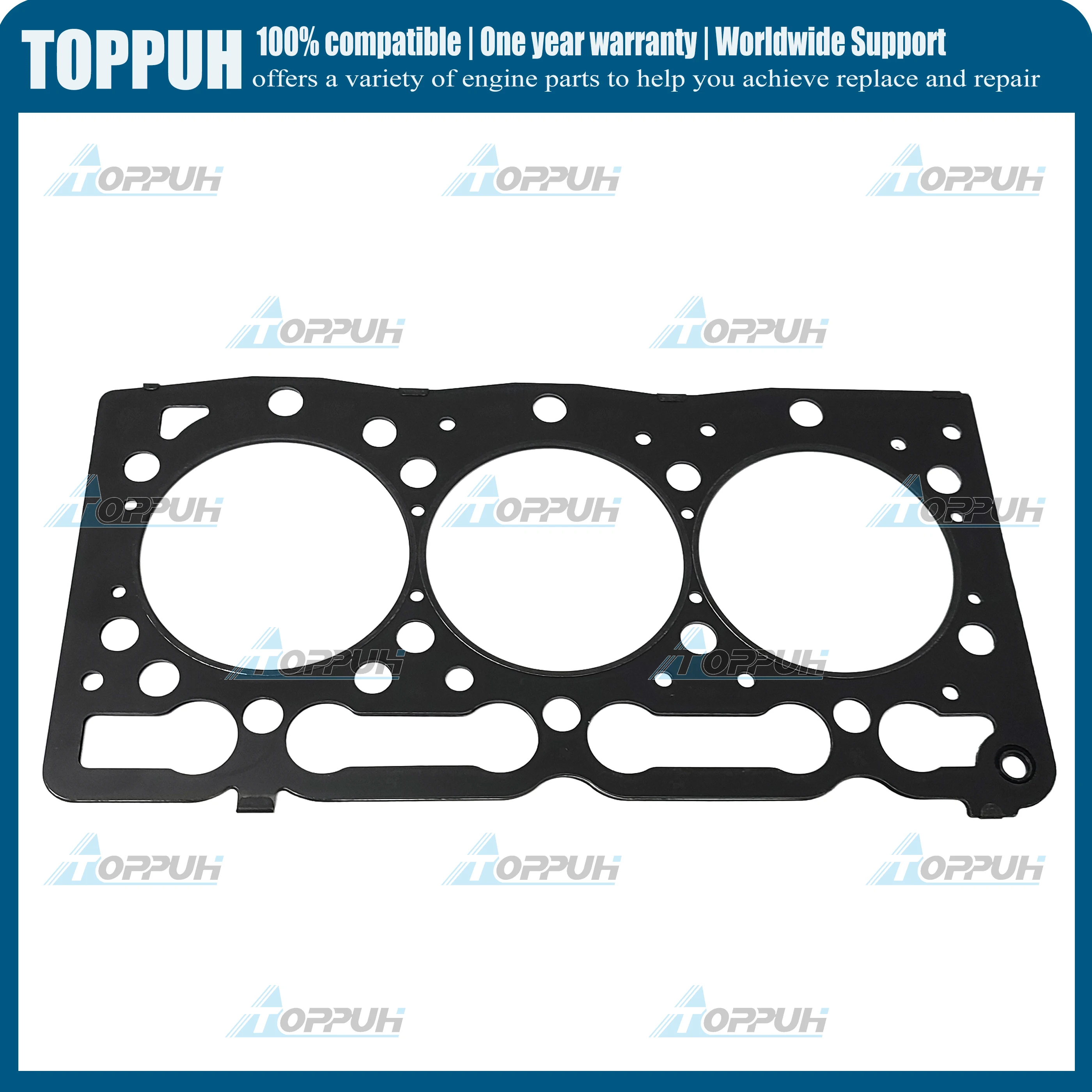 

New Cylinder Head Gasket (Metal) For Kubota 16261-03310 1G063-03310 D1105 D1305