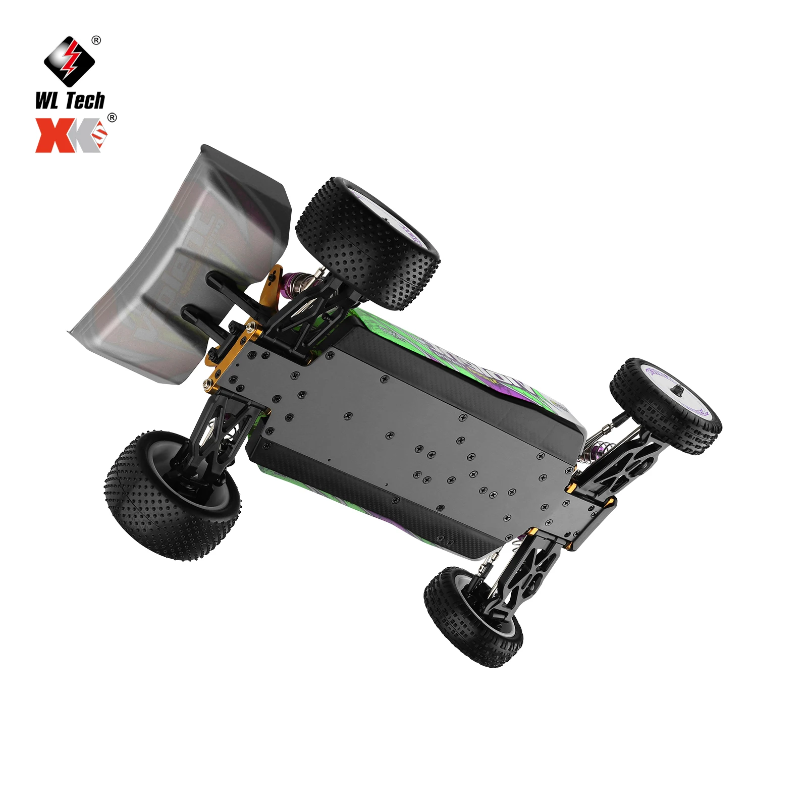 WLtoys 104002 Rc Car Competition Brushless 60KM/H 1/10 2.4GHz 4WD Metal Chassis Electric High Speed Drift Car Remote Control 4