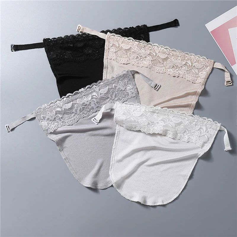1pcs Women Modal Bandeau Top Solid Breathable Strapless Bra Insert Cover Modest Panel Seamless Women Casual Chest Tube Top ﻿
