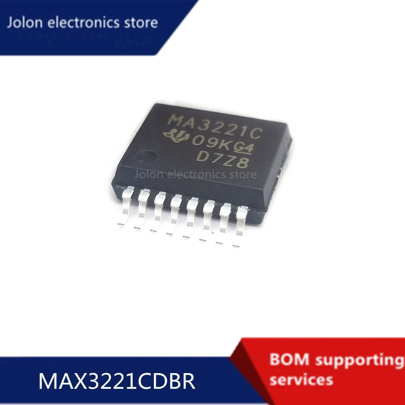 

New max3221cdbr ssop-16 silk screen ma3221crs-232 line driver / receiver chip