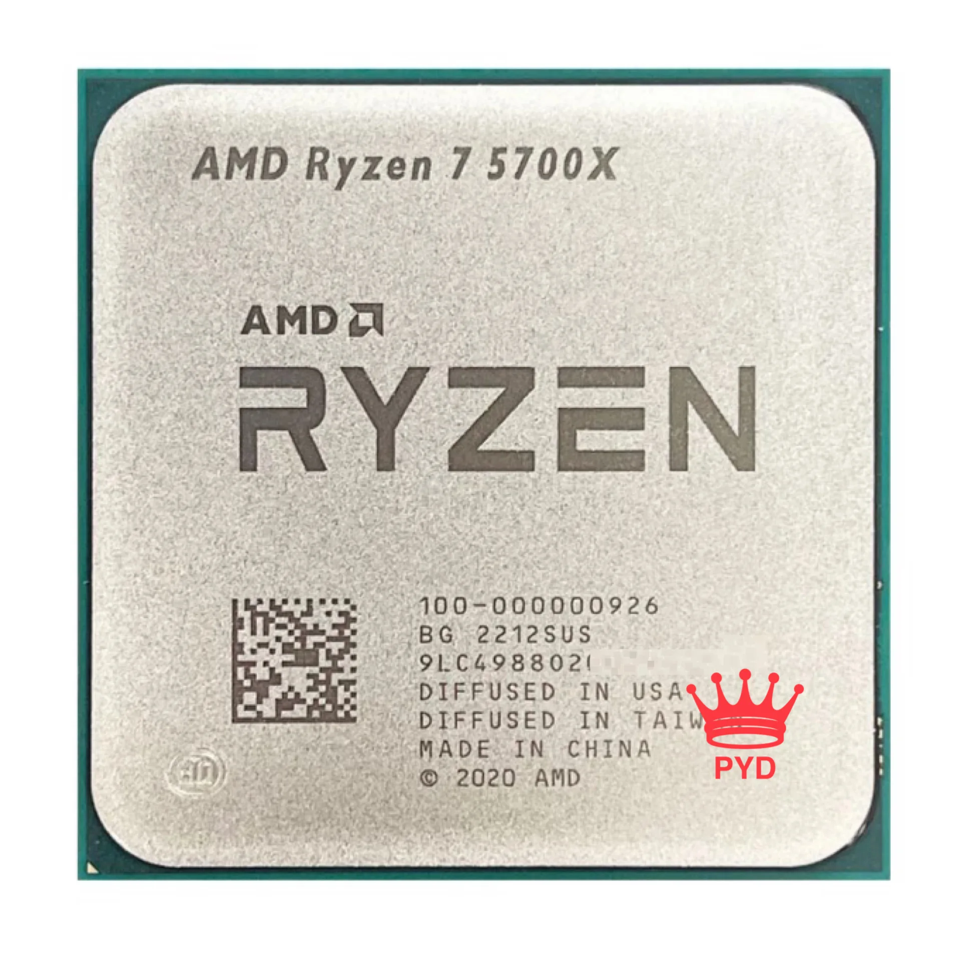CPU Cpu r7-5700x AMD Used Ryzen 7 5700X R7 5700X 3.4 GHz Eight-Core sixteen-Thread