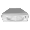 Tieasy 30 inch 600 CFM Built-in Cabinet Convertible Venting with LED Lights 3-Speed Fan Kitchen Range Hood USYS0675B 1