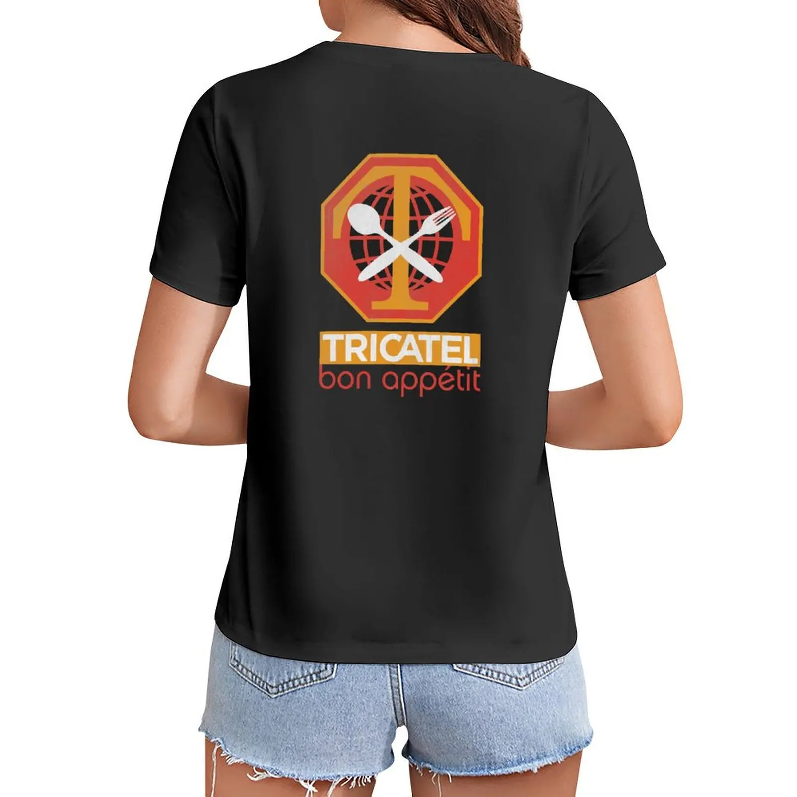 

TRICATEL T-Shirt oversized Blouse t-shirt dress for Women plus size sexy