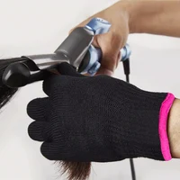 Gants résistants à la chaleur pour coiffure, barbier, gants bloquant la chaleur, lisseur de cheveux réutilisable, gants plats et en fer à friser 3