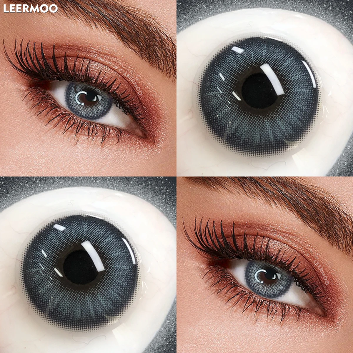 Lalens Trendy Beauty Lenses - Natural Colored Contacts for Daily Wear & Casual Elegance