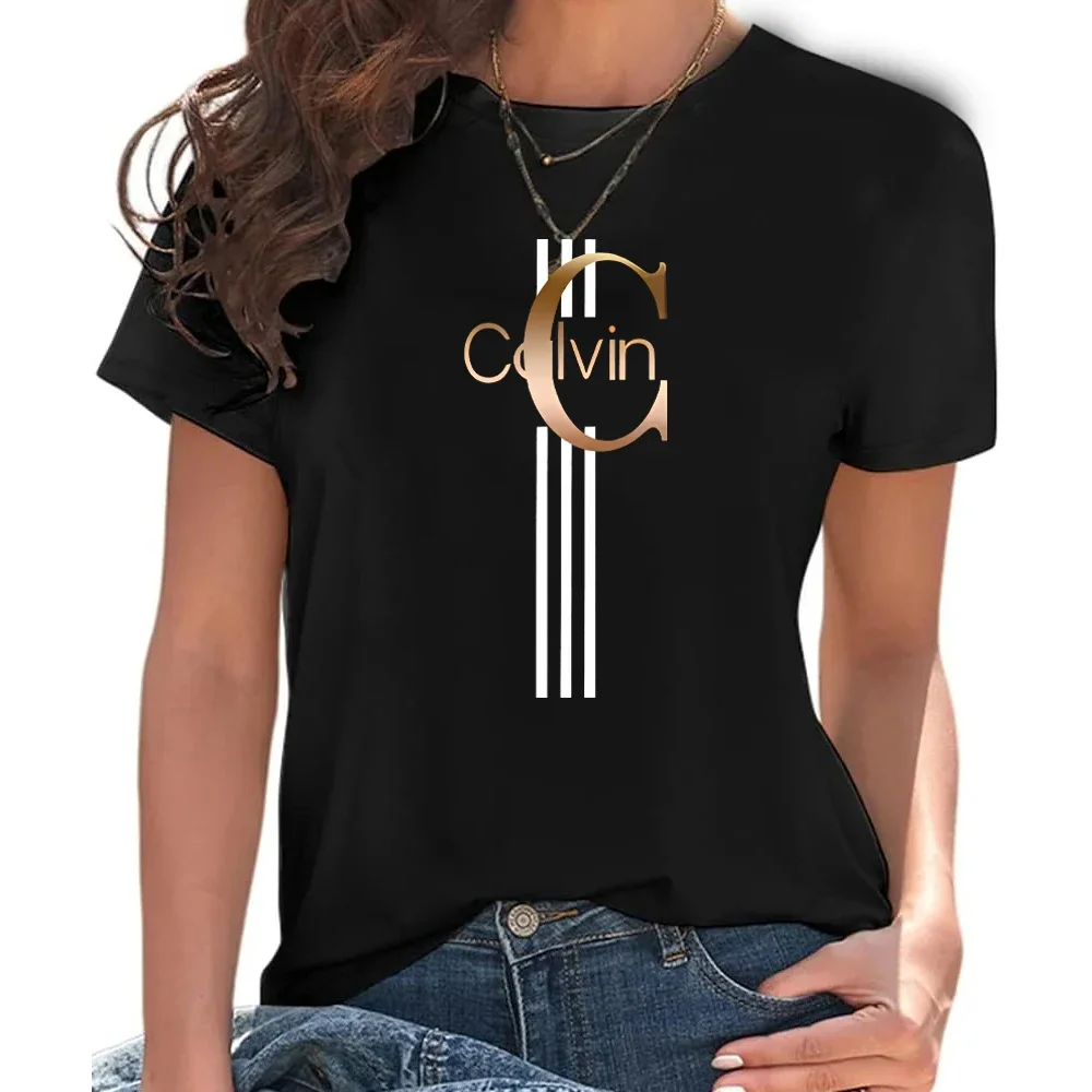 Fashion Printed Crew Neck Clothing Short Sleeve Summer Women's Trend Y2K Tops graphic t shirts women t shirt harajuku tshirt 1