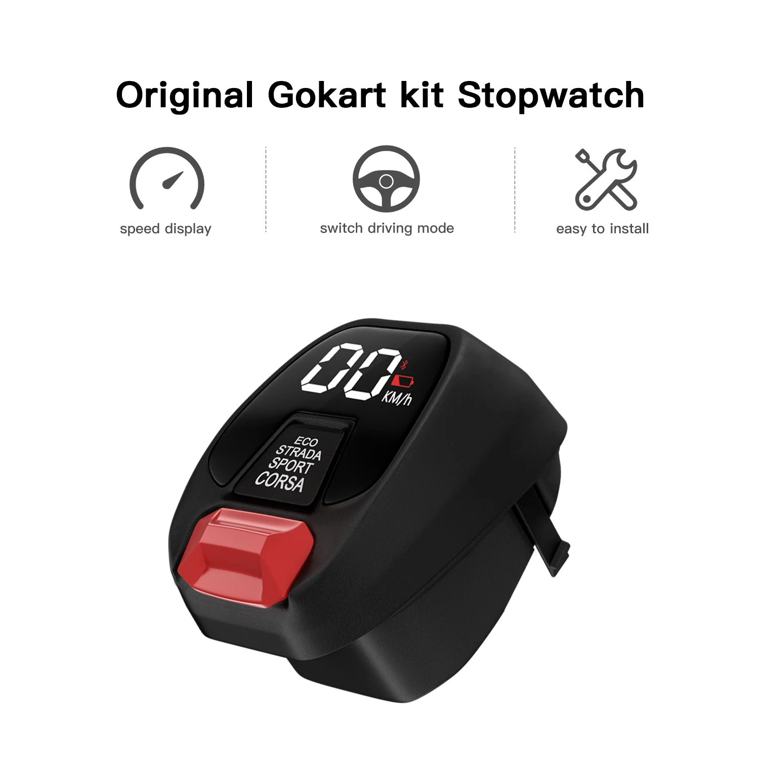 Original Stopwatch assembly for Ninebot by Segway Gokart PRO Kart Kit Self Balance Scooter Instrument Display Accessories go kart parts