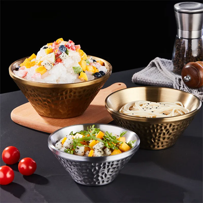 2 IN 1 Ramen Bowl Korean Friut Salad Bowl Reusable Instant Noodle Bowls  with Lid Tableware Kitchen Utensils Soup Container - AliExpress