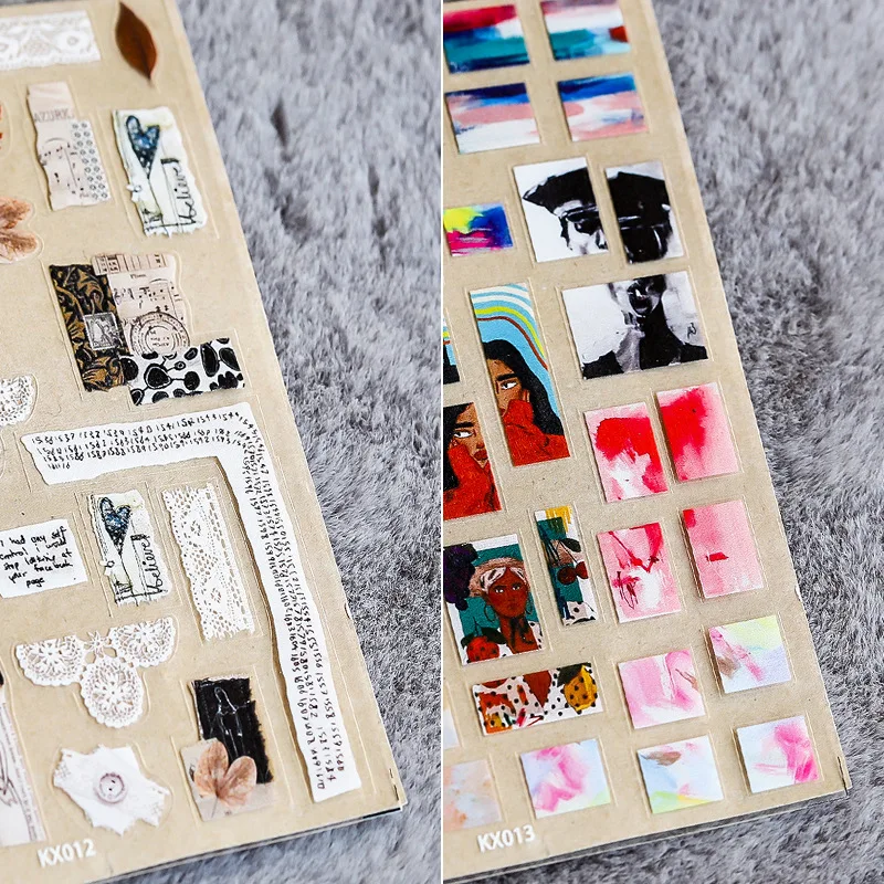 

[Meow.Sensei] Japanese Style Thin Tough Nail Sticker Pro Frosted Thin Transparent Kx Series Nail Stickers