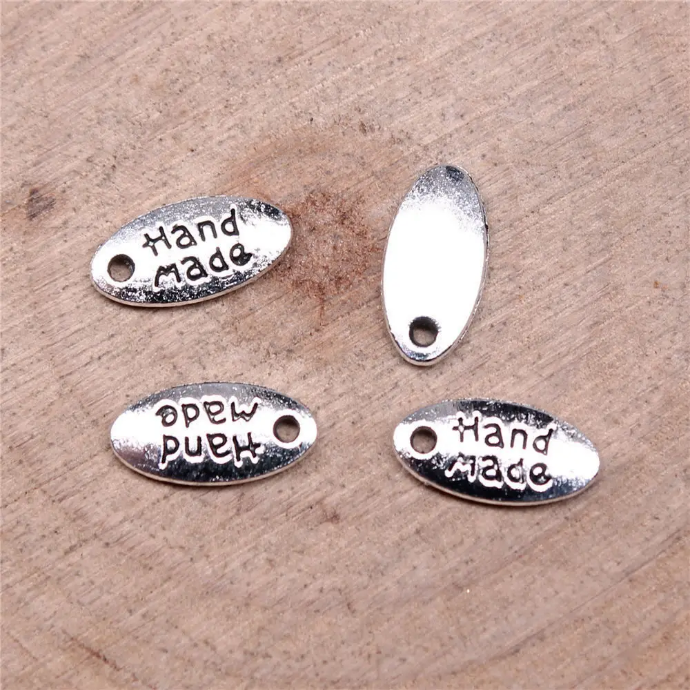 

40 шт., мужские ювелирные изделия 11x6 мм