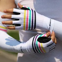 Anti-slip Wear Resistant Wreathable Sun Proof and Shock-absorbing Summer Cycling Gloves for Men and Women 1