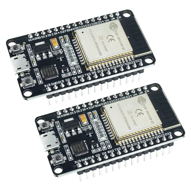 Scheda ESP32 ESP-WROOM-32 Con WiFi E Bluetooth - Development Board MicroUSB Per Arduino E IoT Projects - Foto 11