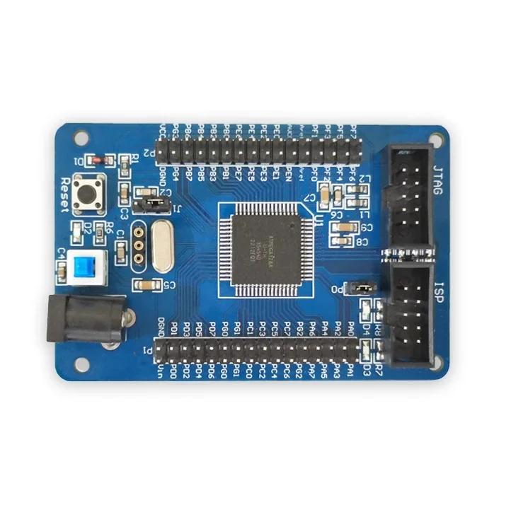 

Плата разработки ATmega 128, AVR Модуль платы разработки минимального ядра системы ATMega128 ISP для Arduino, Новинка