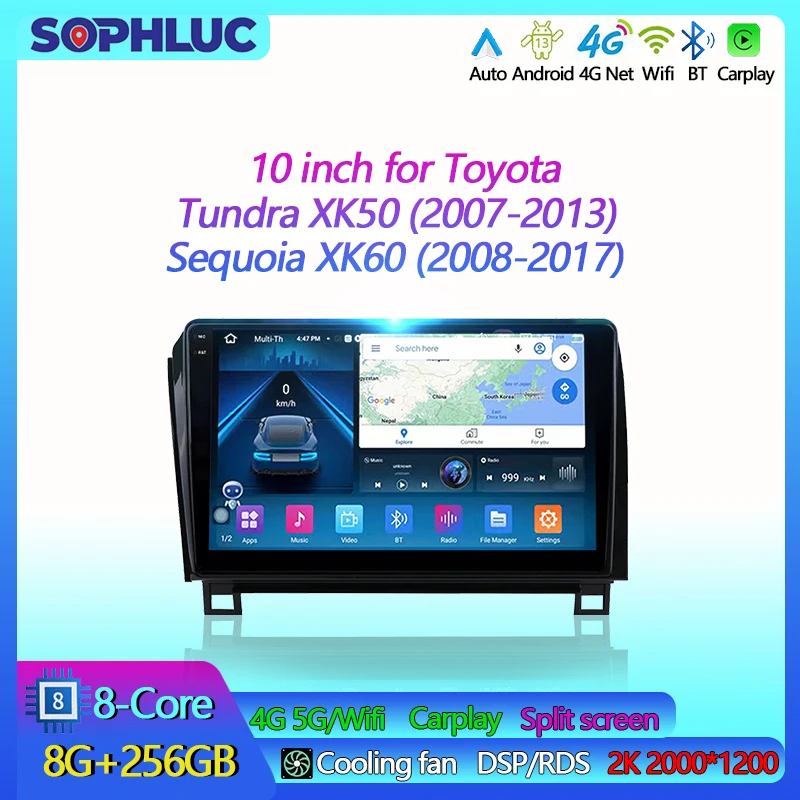 カーオーディオ YOLANDOZERNA863 For Toyota Land Cruiser 1991-1997