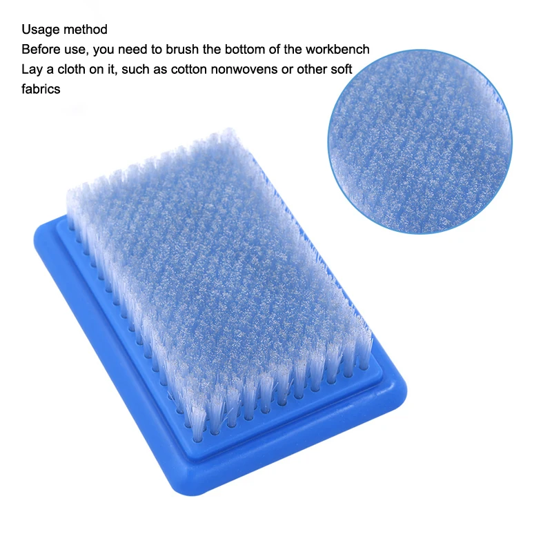 Felt pincushion wool felt background brush Plastic sewing craft wool carpet brush