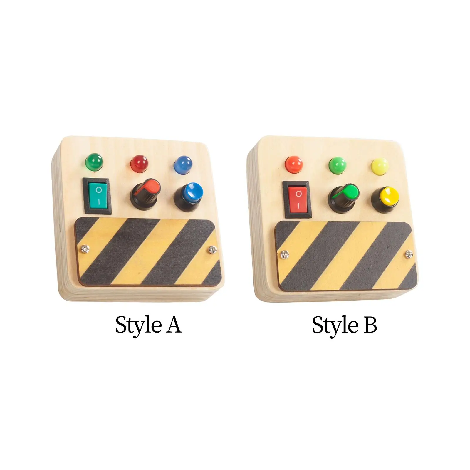 

Montessori Busy Board DIY Accessories LED Developmental Toy