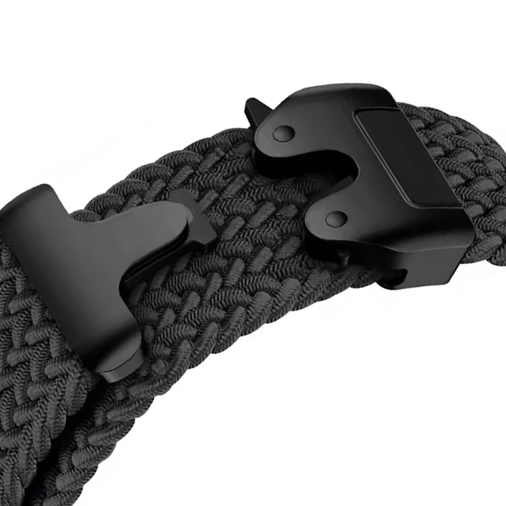 Braided Nylon Strap with Parachute Buckle