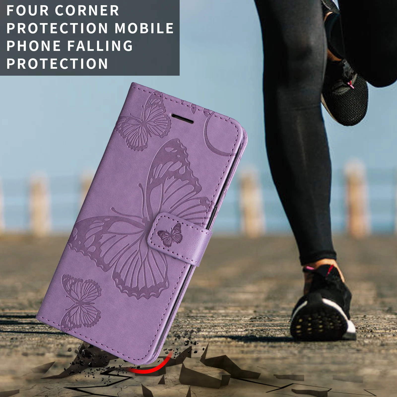 Premium Wallet Leather Case for Samsung Galaxy Smartphones