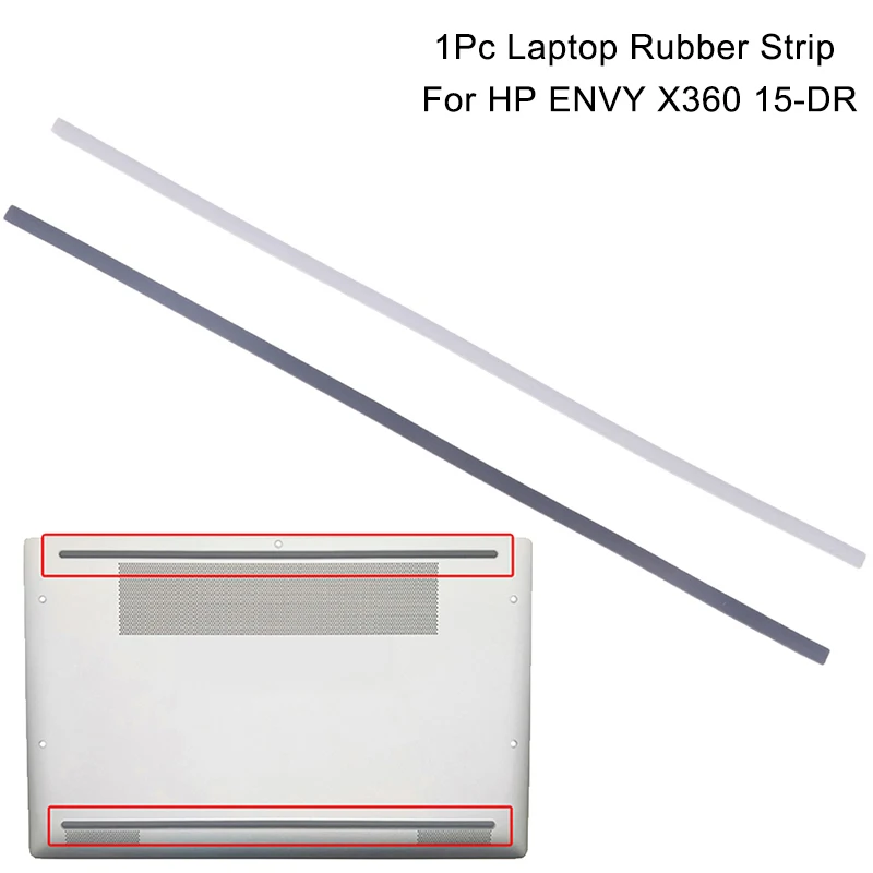 Rubber Strip Laptop Bottom Shell Cover Non-Slip Bumper Feet Pads