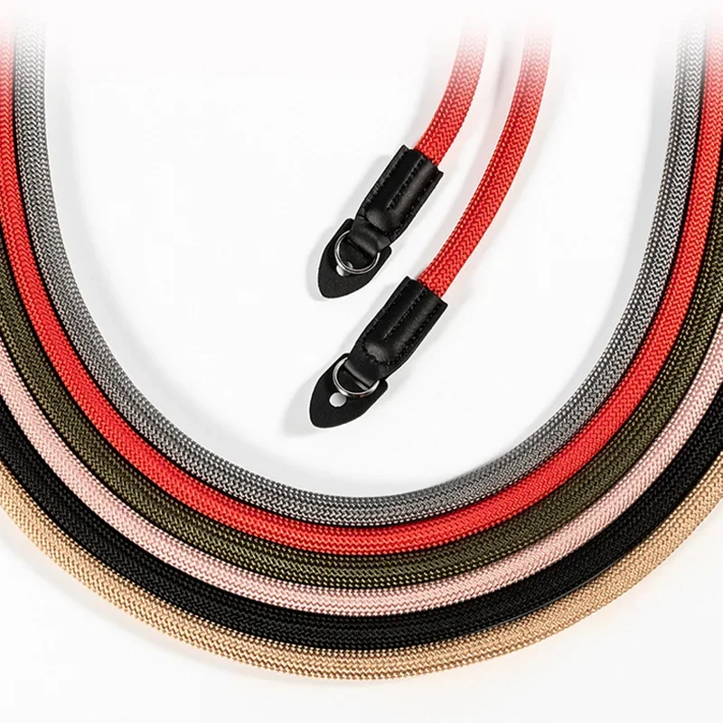 Tracolla Per Fotocamera In Corda Di Nylon Tracolla Per Fotocamera Digitale Mirrorless Leica Canon Nikon Olympus Pentax Sony