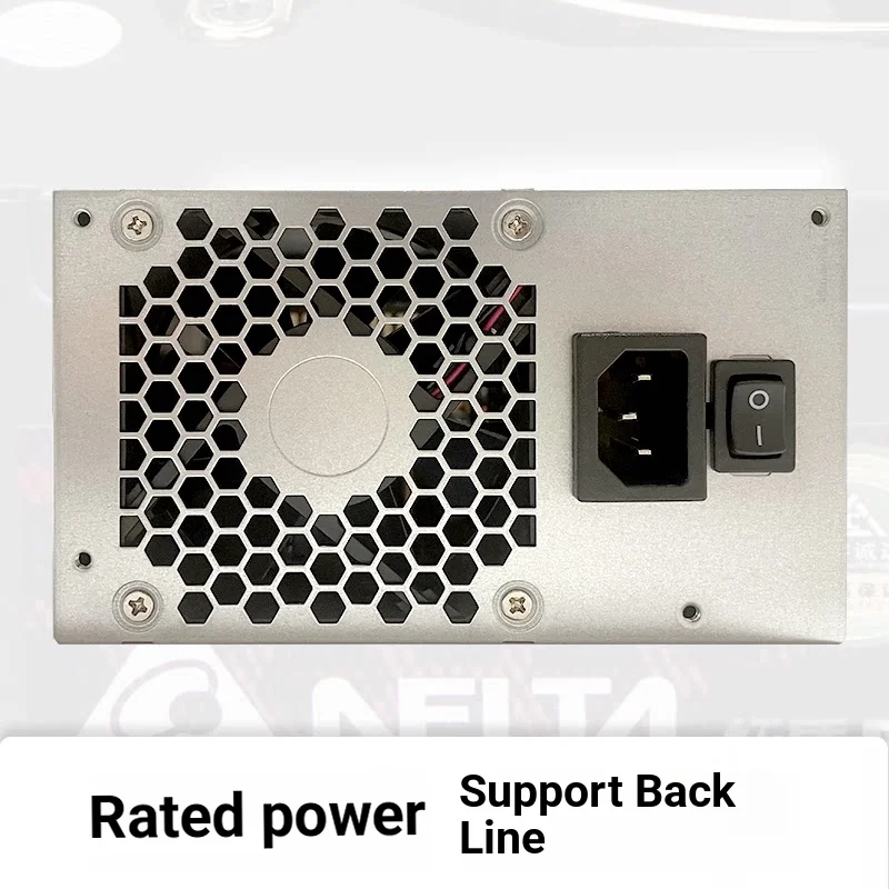 DELTA Smart500II 정격 500W 금메달 직접 출력 산업용 컴퓨터 전원 공급 장치 액티브 PFC/8CM 온도 제어 팬