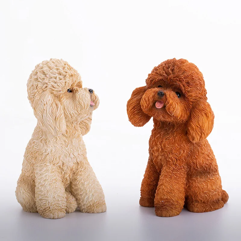 

Teddy Dog Silicone Cake Mold Teddy head ice cube Mold Mousse Cake Mold DIY Car home decoration gypsum aroma Mold Resin Dog Mold