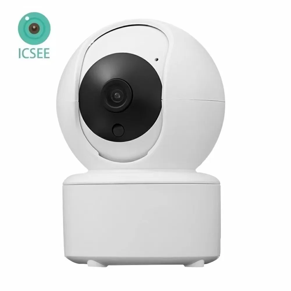 3Mp 1296P Icsee App Wireless Ptz Ip Dome Camera Intercom Home Security Baby Monitor