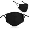 Kids Reusable, Washable Black Facial Cotton Covering Children Face For Cycling Travel Outdoors Includes 10pcs Filters Mascarilla 6