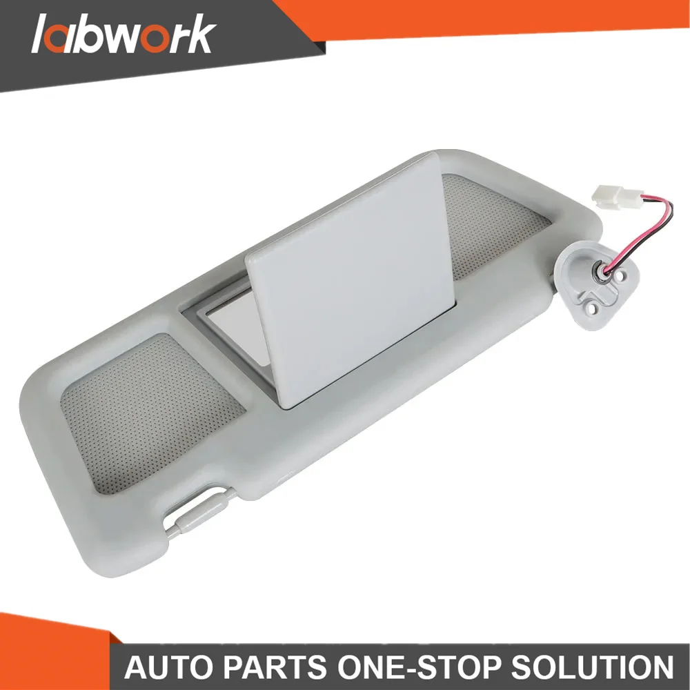 

Одиночный LH драйвер сторона солнцезащитный козырек FE88-69-320B-77 для 2004-2011 Mazda RX-8 серый