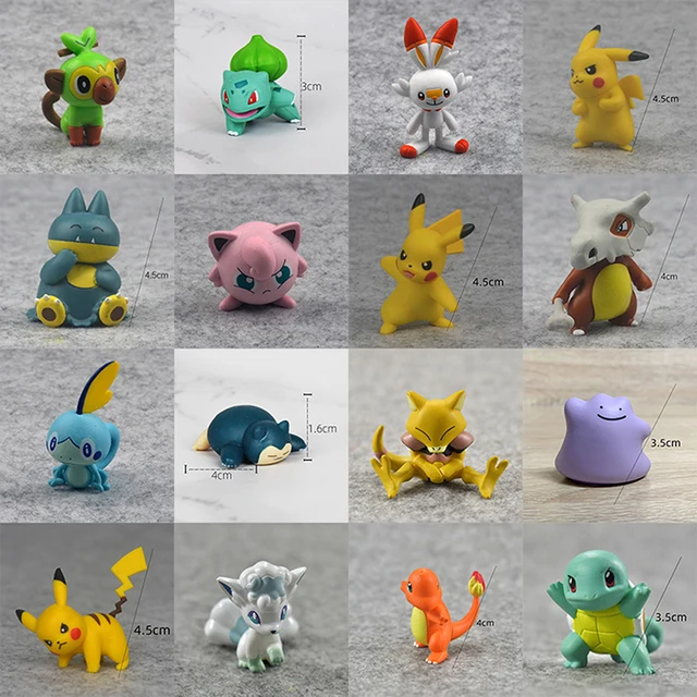 Figura Pokemon Tamanho Pequeno Pvc Brinquedo Squirtle Bulbasaur Greninja  Mega Charizard X Snorlax Leafeon Blastoise Froakie - Figuras De Ação -  AliExpress