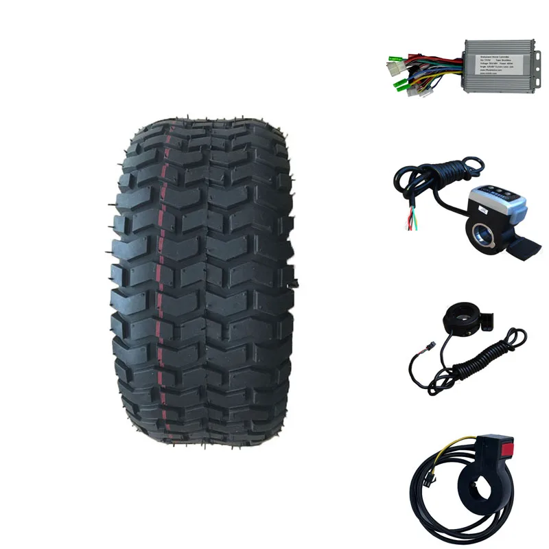 Electric Wheelbarrow Components 15 Inch 24V/36V/48V 250W-500W Wheel In Motor Kits Electric Garden Cart Conversion Motor Kits