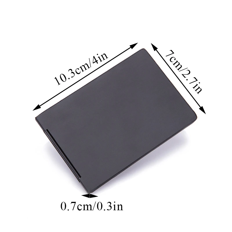 Wallet Card Holder Card Holder Credit Card Holder Credit Card Wallet 3 Cards Aluminum Thin Driver License Cover Car Driver License Holder Document ID Credit Card Case Photo Card Pockets Wallet
