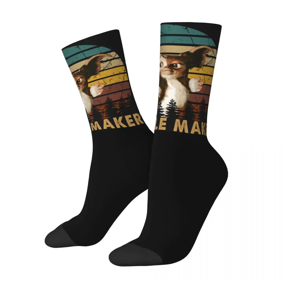 Gremlins Gizmo Mogwai cosy Unisex Socks Running Happy Socks Street Style Crazy Sock ,Search 'Gizmo' more in store steve mccurry in search of elsewhere