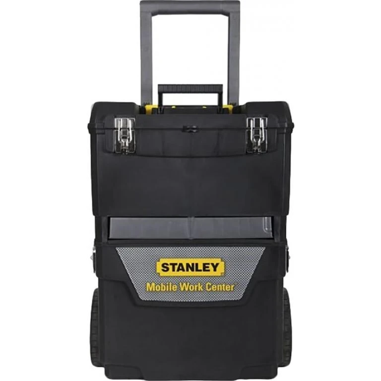 Ящик для инструмента Stanley Mobile Workcenter 2 in 1 18603 (1-93-968) (колеса органайзеры в крышке