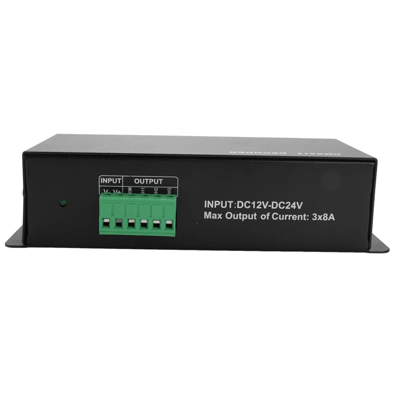 A15R -3CH DC12-24V RGBW DMX 512 Decoder LED Controller RGB LED DMX512 Decoder, DMX512-3CH