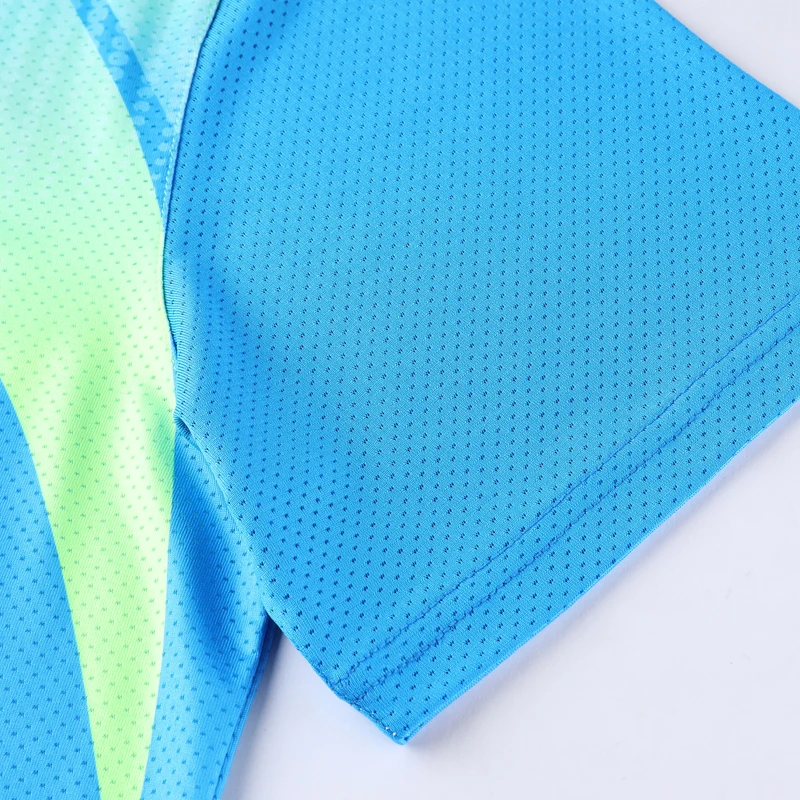 Badminton Table Tee Women Print Exercise Causal Large Size Patchwork Neck Gym Workout Jerseys Running Exercise Training Shirts