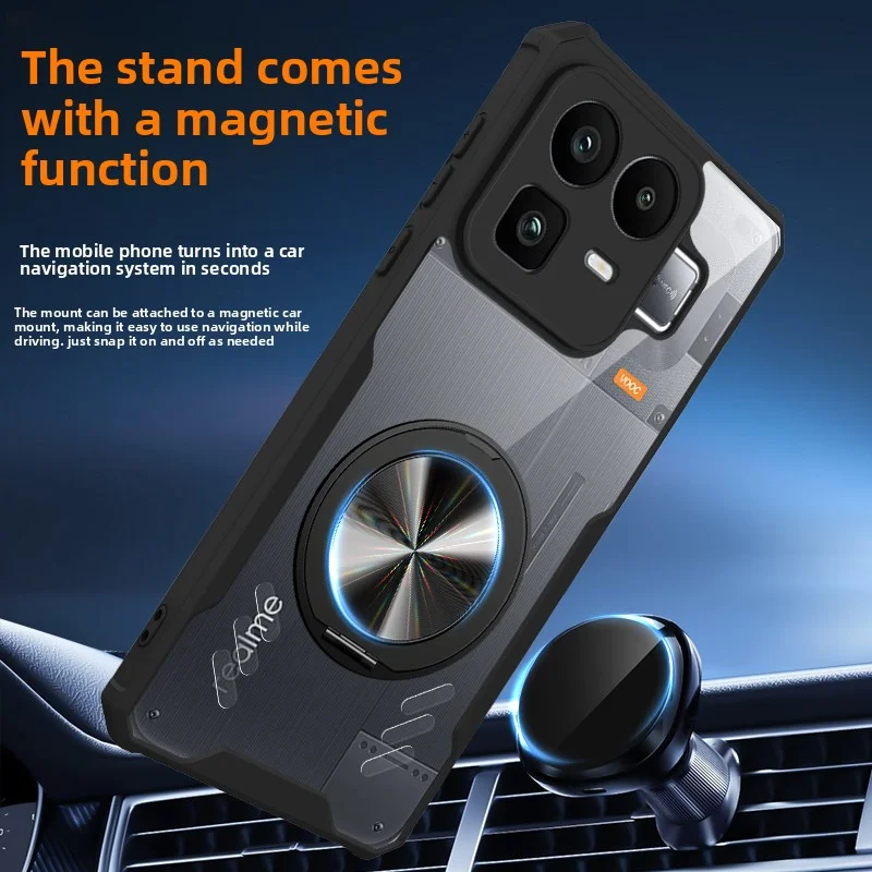 Magnetic Heat Dissipation Hard Silicone Protective Phone Case
