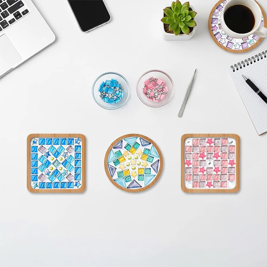 DIY Glass Mosaic Tile Kit 5