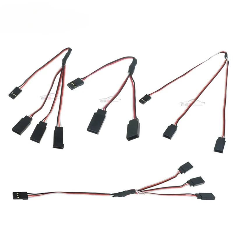 Câble Y Servo RC 2-en-1 3-en-1 15/20/30cm pour Voiture Télécommandée