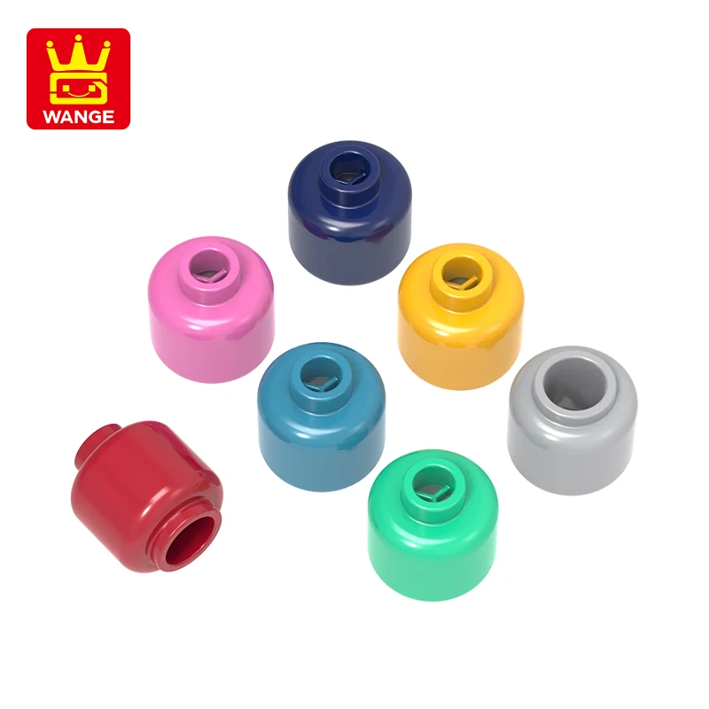 

20Pcs/lot Doll Head Block Moc Character Color Accessories Compatible with 3626 Brick DIY Children's Toy Assembly Gift Box