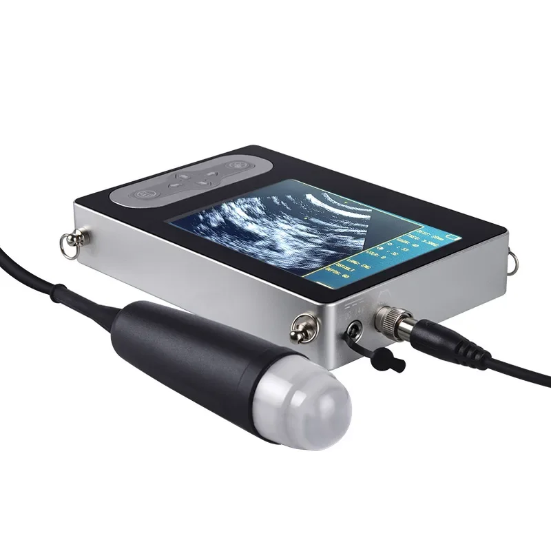 Portable Veterinary Ultrasound Scanner For Dog Cat Cattle Cow Pig Horse Ultrasound Pregnancy Testing Machine Color