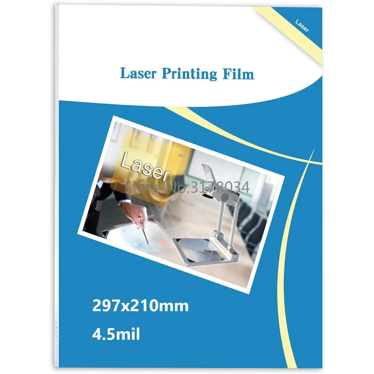 5/10pcs A4 Inkjet Laser Printing Transparency Film Photographic