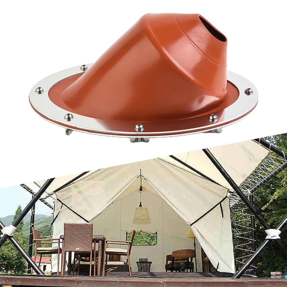 

New Bell Tent Stove Tent Flashing Kit 45° Angle Brand New Fitting Camping Flashing Kits High Quality Practical