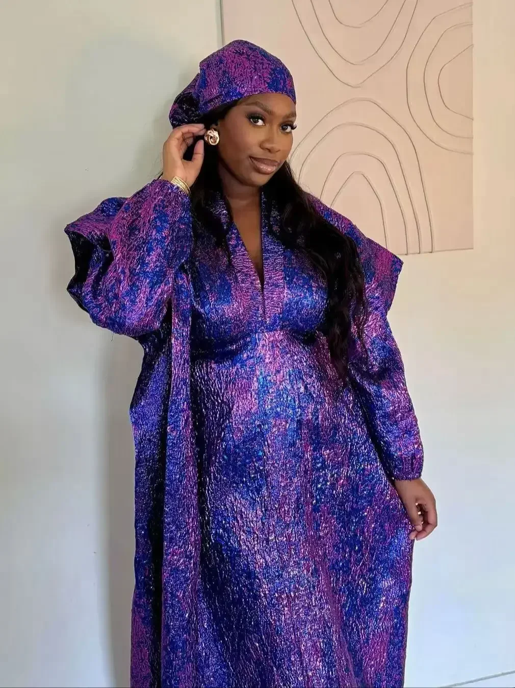 African Dresses Women Traditional Africa Clothing Dashiki Ankara Outfit Gown Abayas Robe Muslim Kaftan Maxi Long