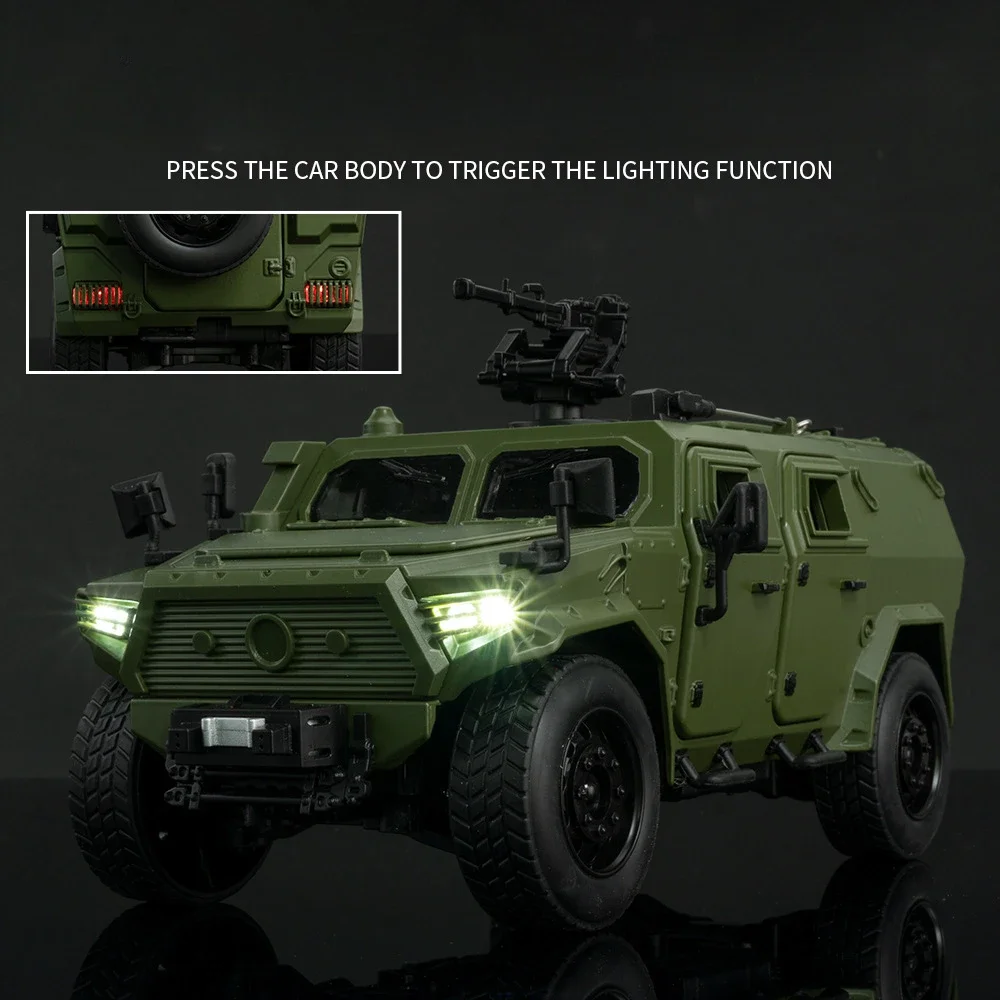 1:18 Dongfeng Mengshi Military off-road vehicle Alloy 1:18 Dongfeng Mengshi Military off-road vehicle Alloy